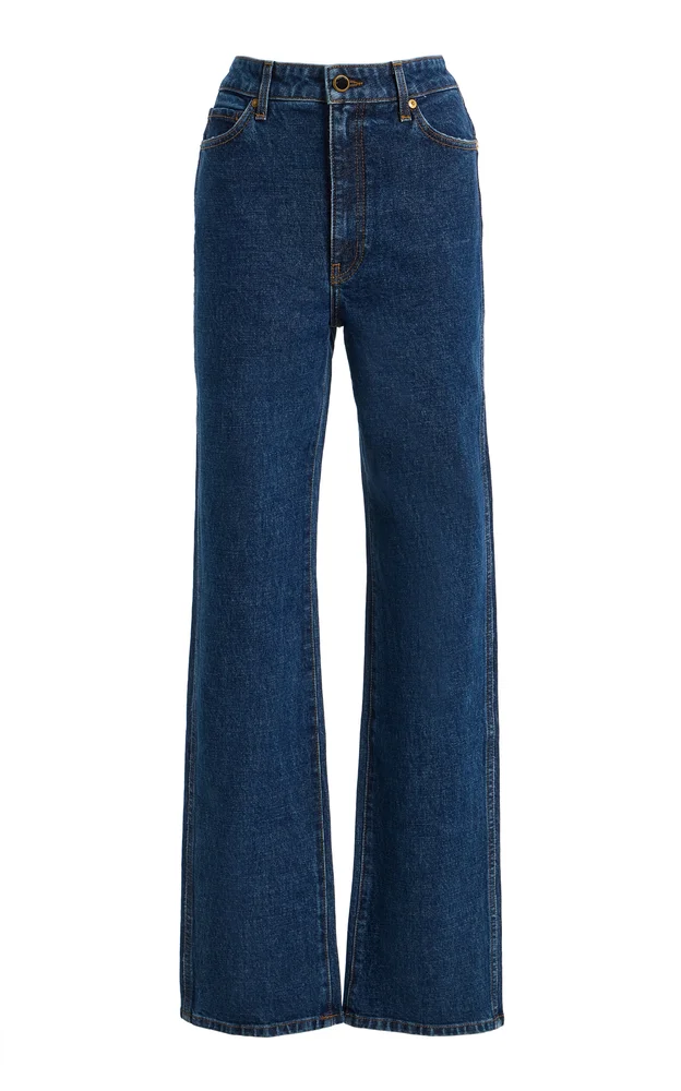 Danielle Stretch High-Rise Stovepipe Jeans