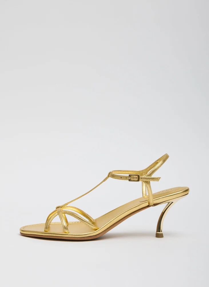 Milbourne Metallic Nappa Heel