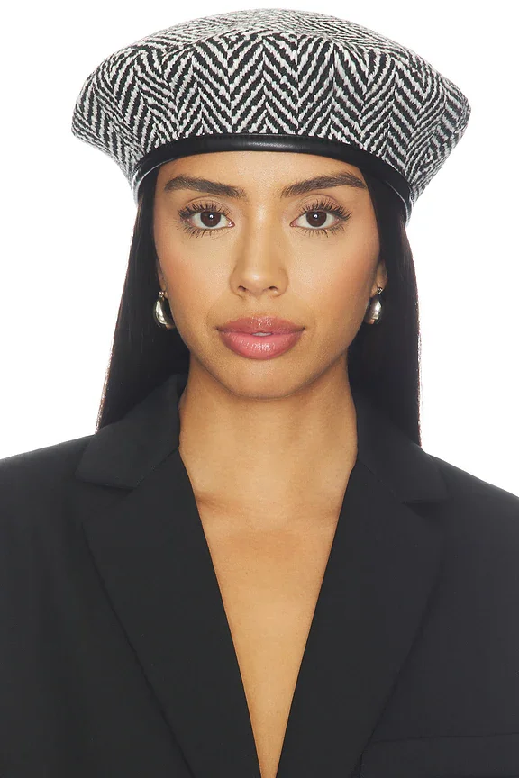 Suiting Chevron Beret