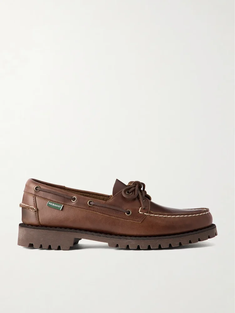 Ranger Waxed-Leather Boat Shoes
