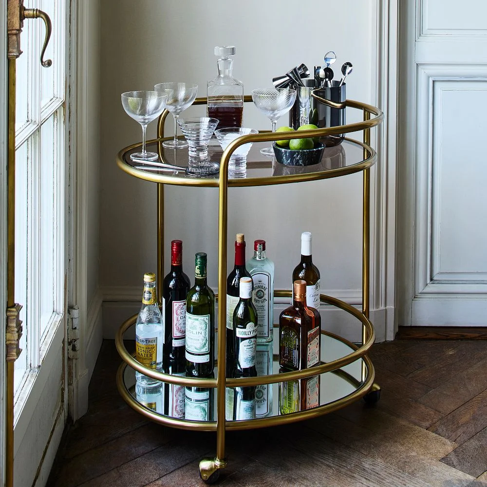 Albee Bar Cart, 20-inch
