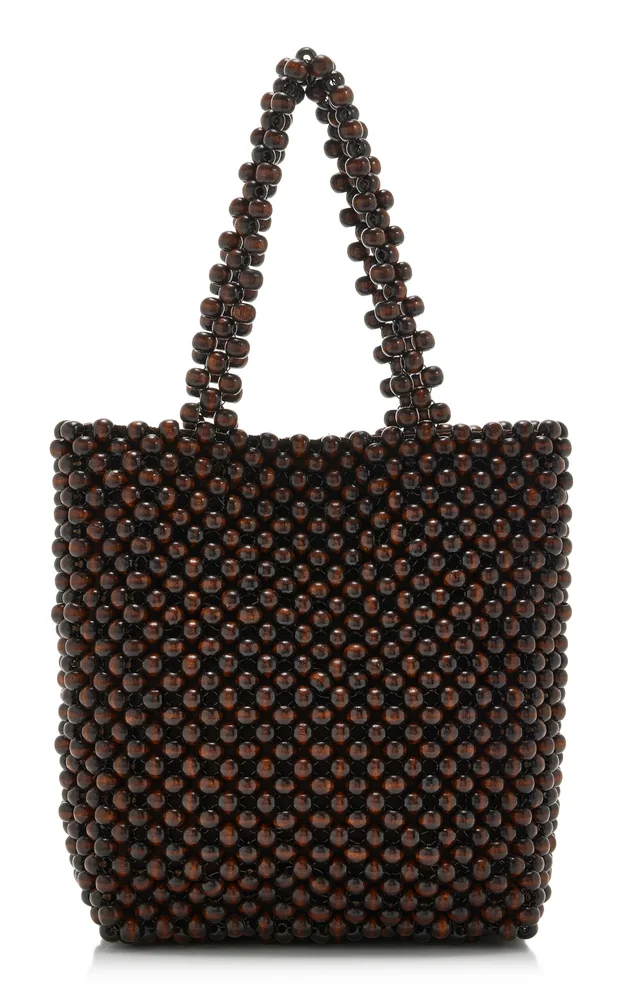 Exclusive La Isla Mini Beaded Tote Bag