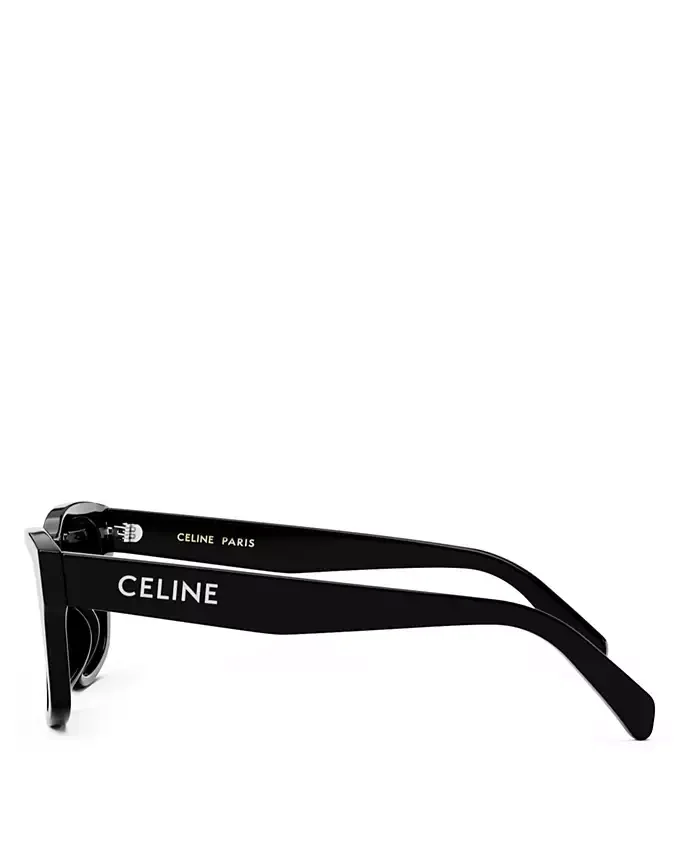Geometric Sunglasses, 55mm