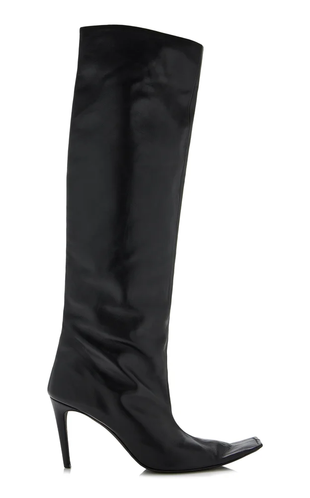 Marlene Leather Knee Boots