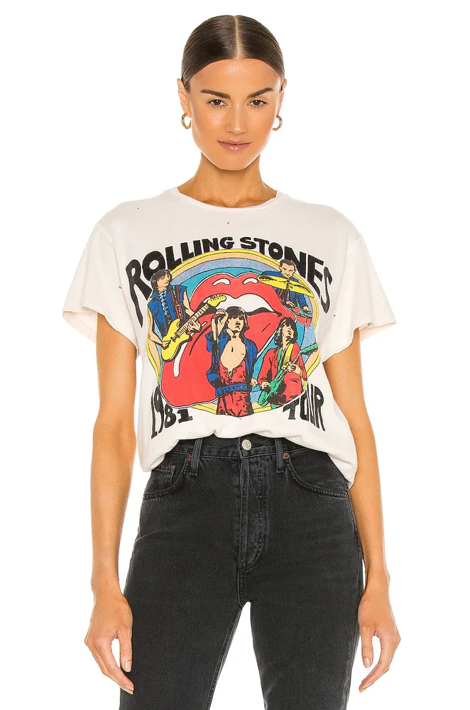 The Rolling Stones Tee in White