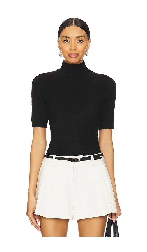 Yuna Fuzzy Knit Top SEROYA
