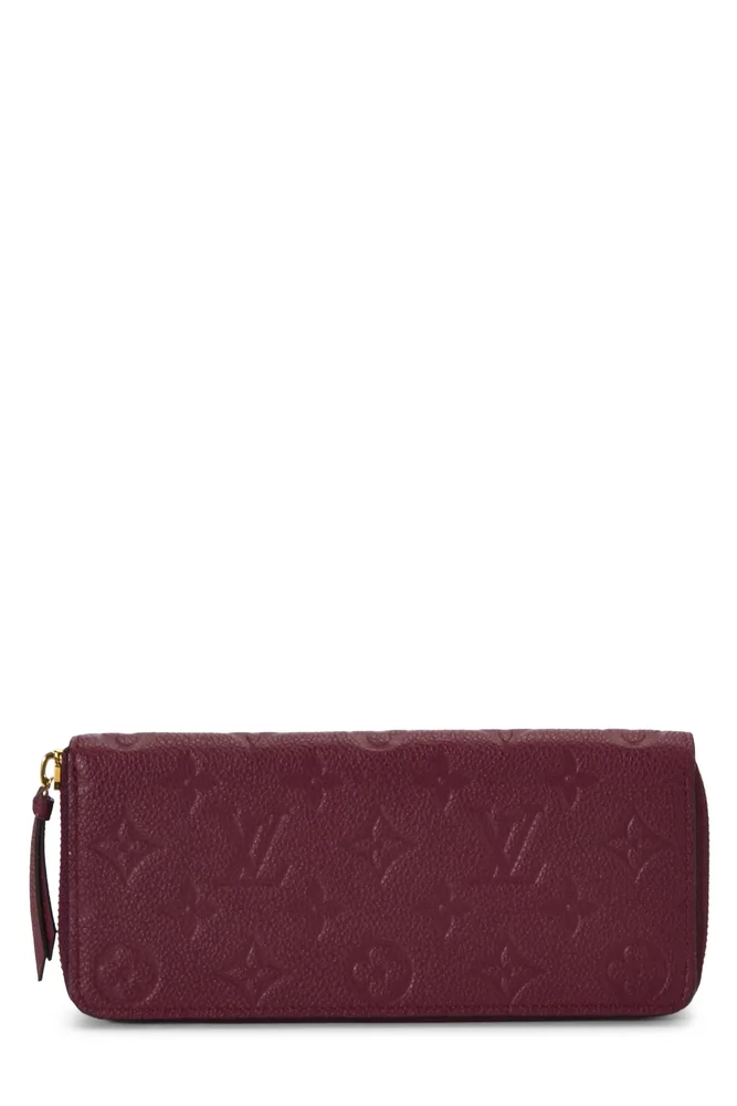 Pre-Owned Aurore Empreinte Clemence Wallet