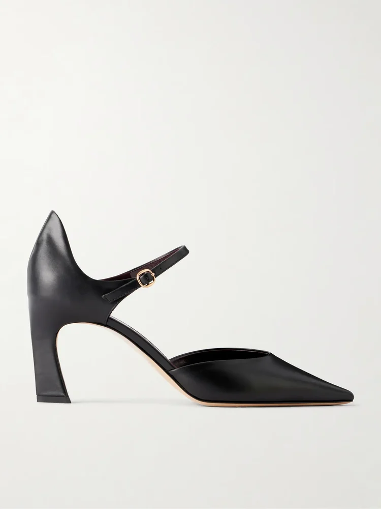 Devil Pump 80 Leather Mary Jane Pumps