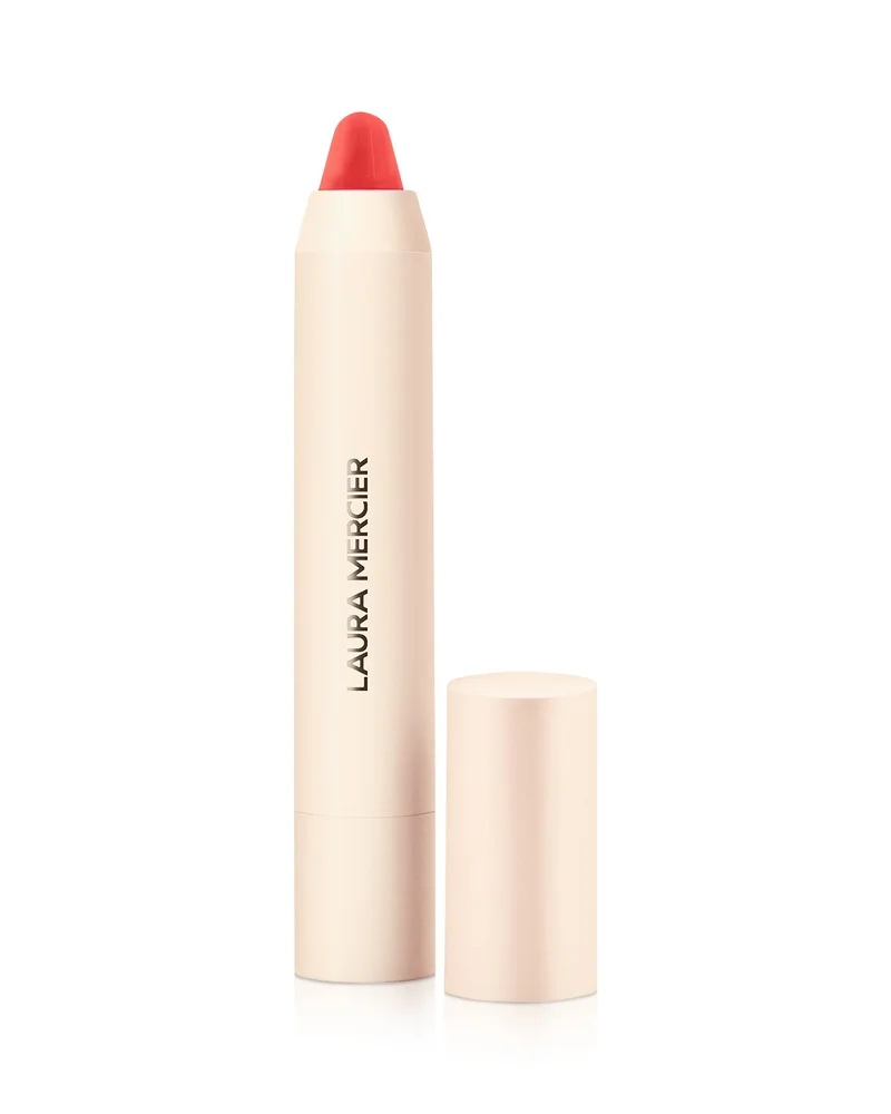 Petal Soft Lipstick Crayon in Adèle - bright warm coral