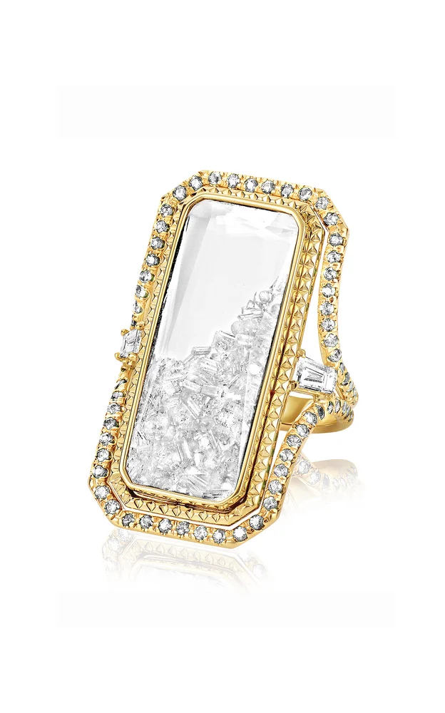 18k Gold Diamond Cocktail Ring
