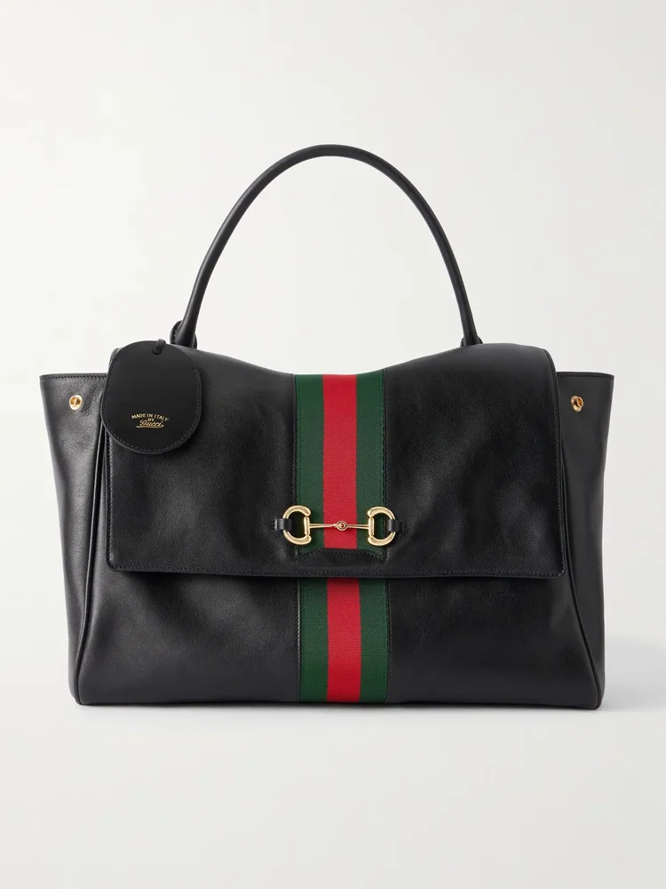 Gucci Paparazzo medium leather shoulder bag