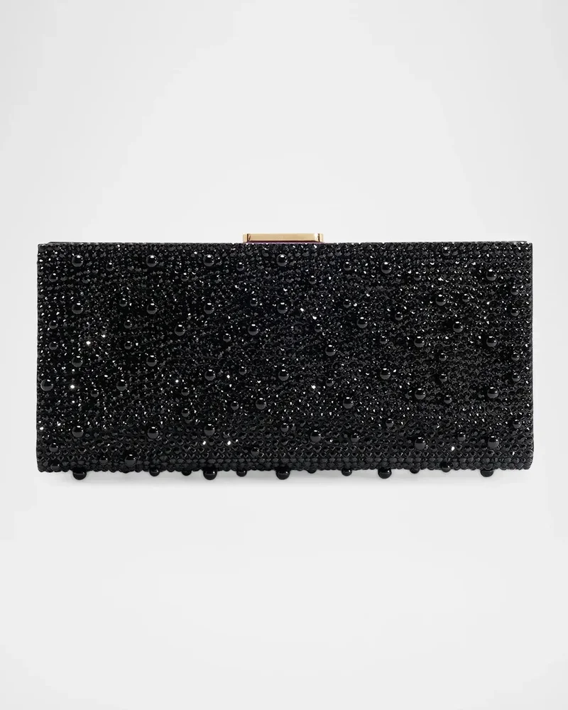 Pats Beaded Crystal Clutch Bag