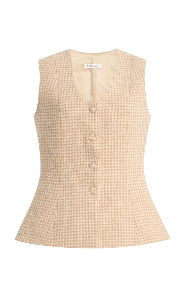 Merlin Button-Front Top