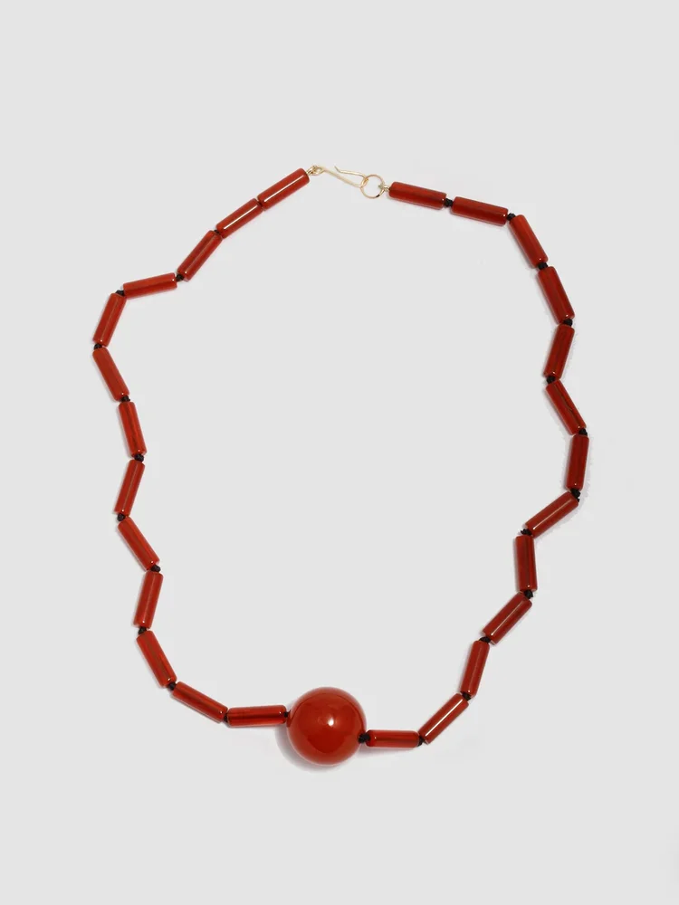 Conduite Carnelian Necklace