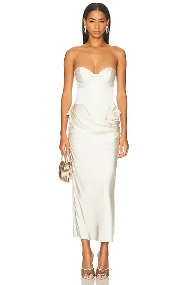 Ilaria Corset Midi Dress