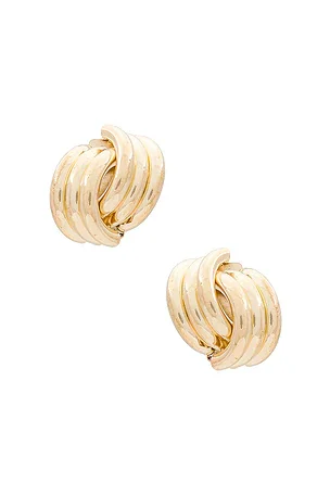 X Revolve Knot Earrings