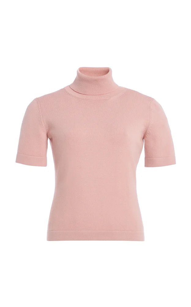 Turtleneck Wool Top