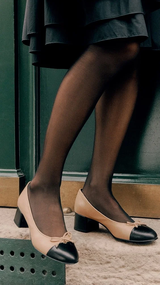 Bow Ballet Pumps 45mm