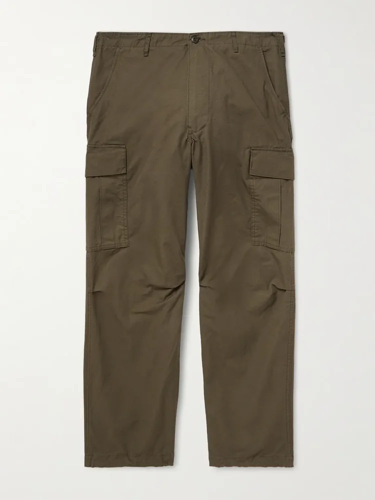 Cotton-Ripstop Cargo Trousers