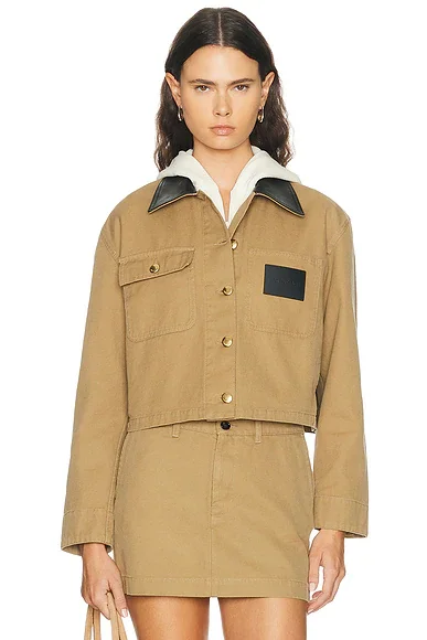Cropped Workwear Jacket