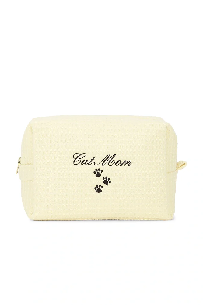 Cat Mom Waffle Pouch
