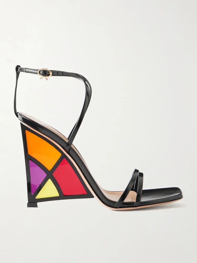 Nuit 105 leather sandals