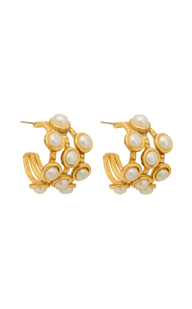 22kt Yellow Gold Plated Thalita Earring