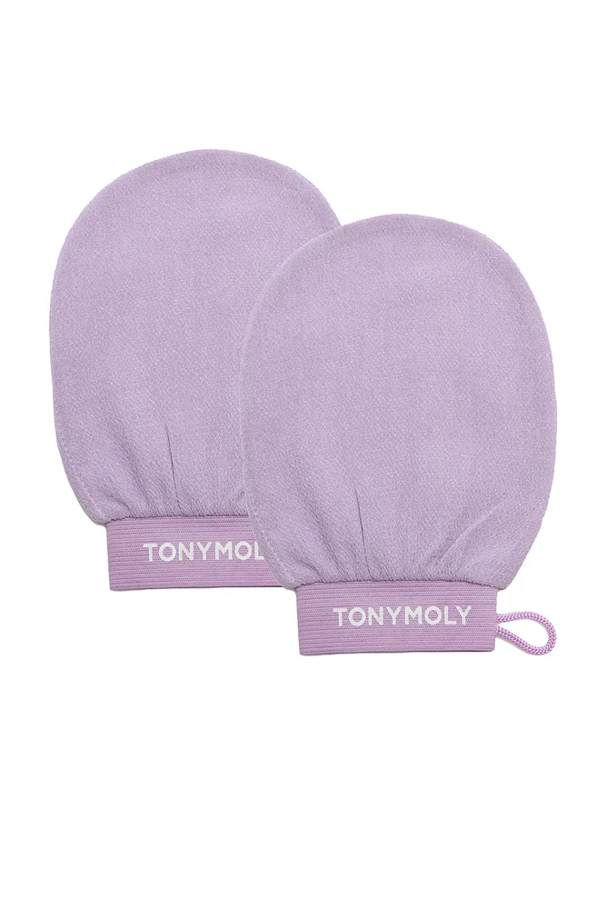 Plum Bum K-Spa Body Exfoliating Glove