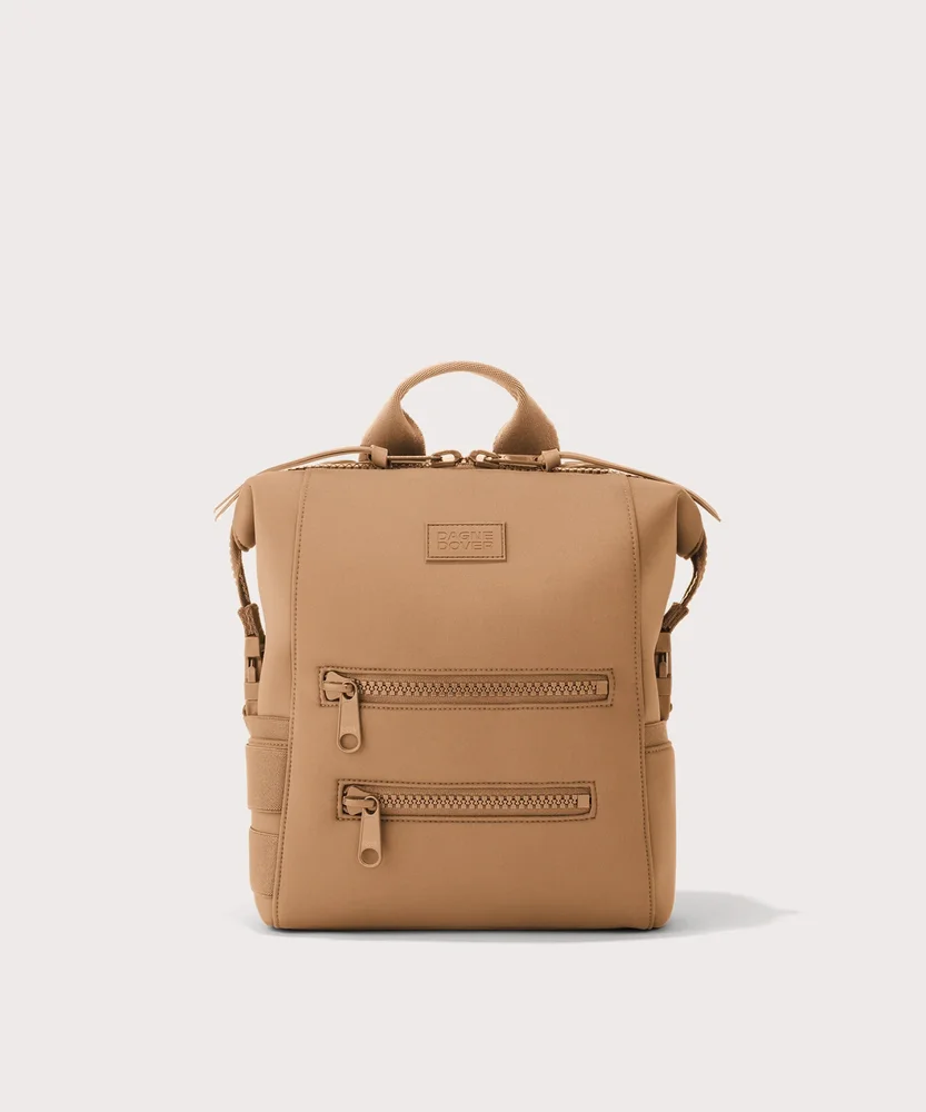 Indi Diaper Backpack in Camel, Small