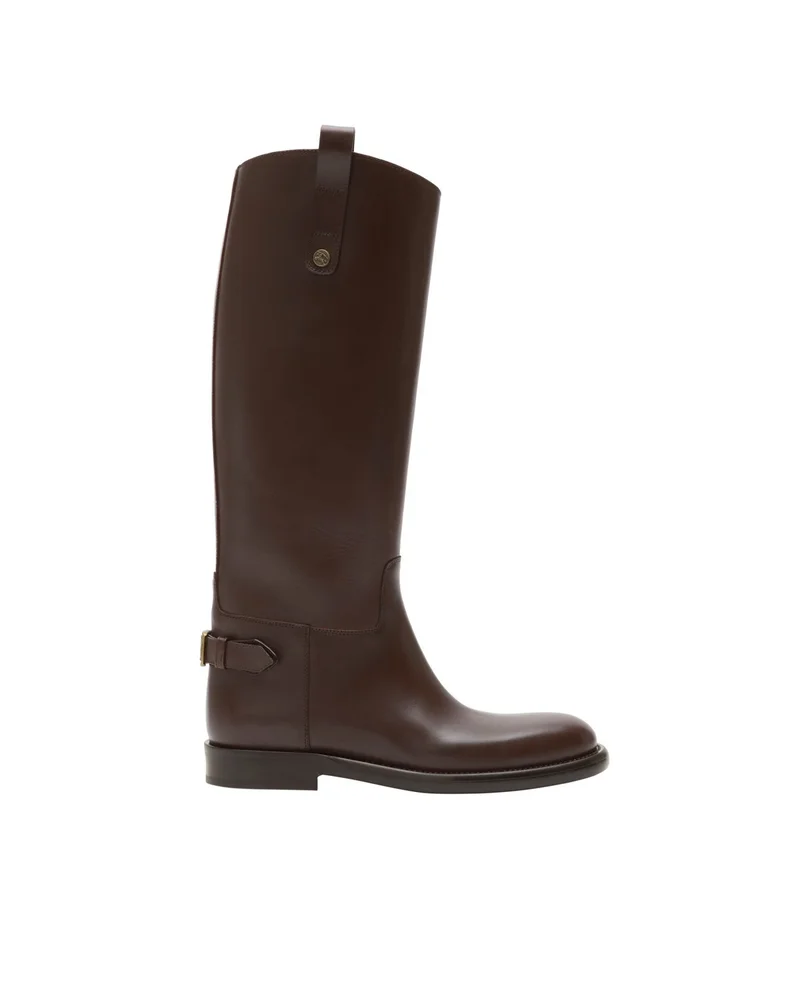 Suede Cavalier Boots