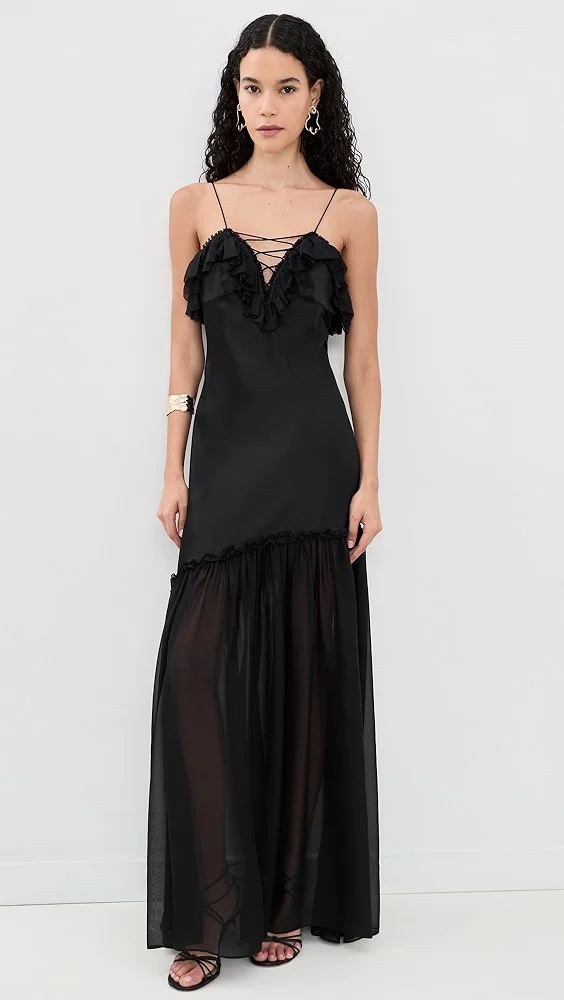 Elaria Silk Gown