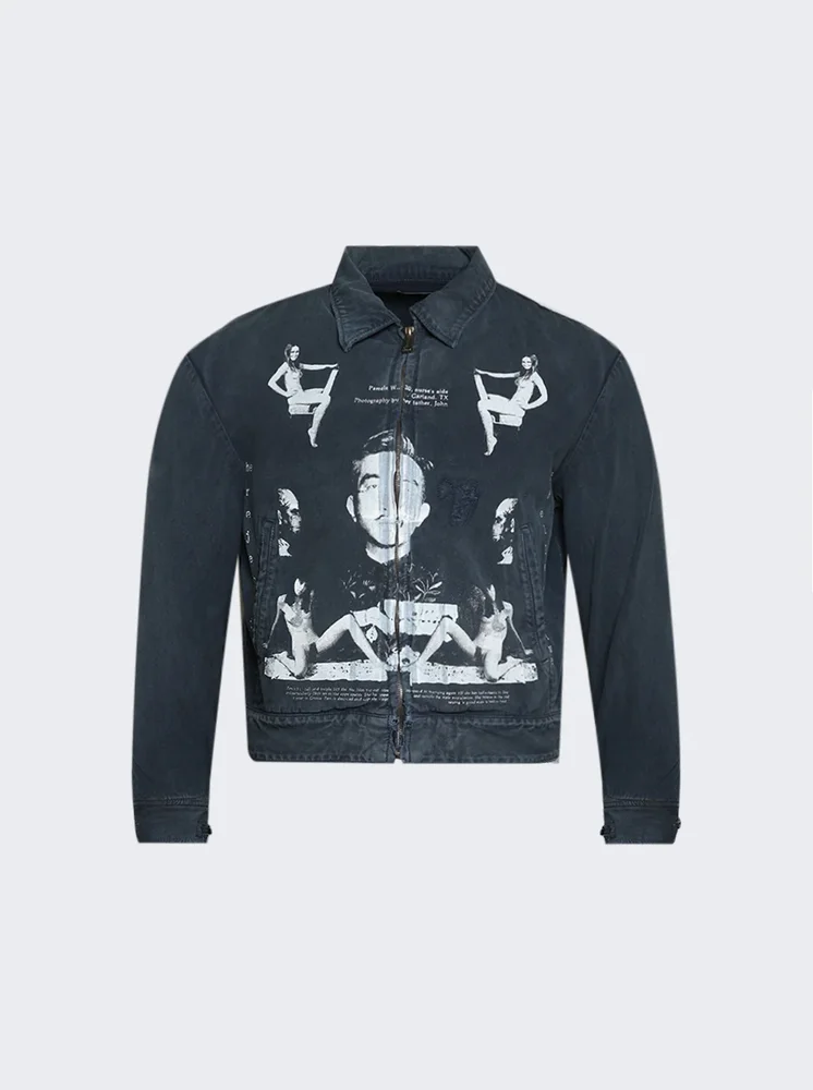 Initiation Into Nothingness Mechanics Jacket NAVY