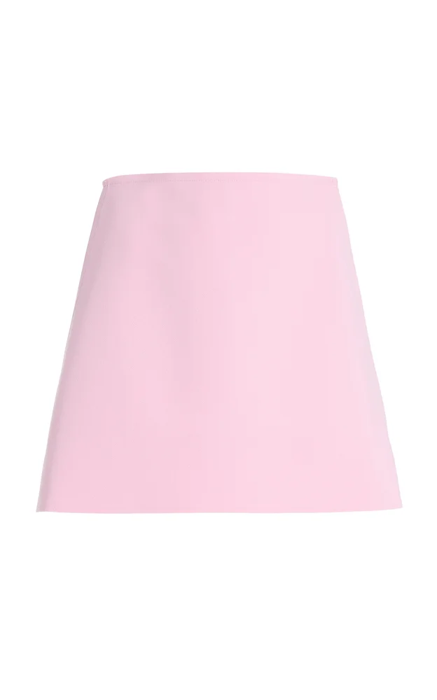 Exclusive Lay3 Crepe Mini Skirt