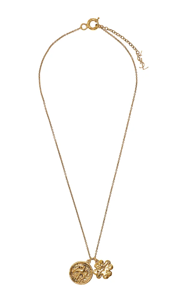 Dove and Lucky Charm Necklace