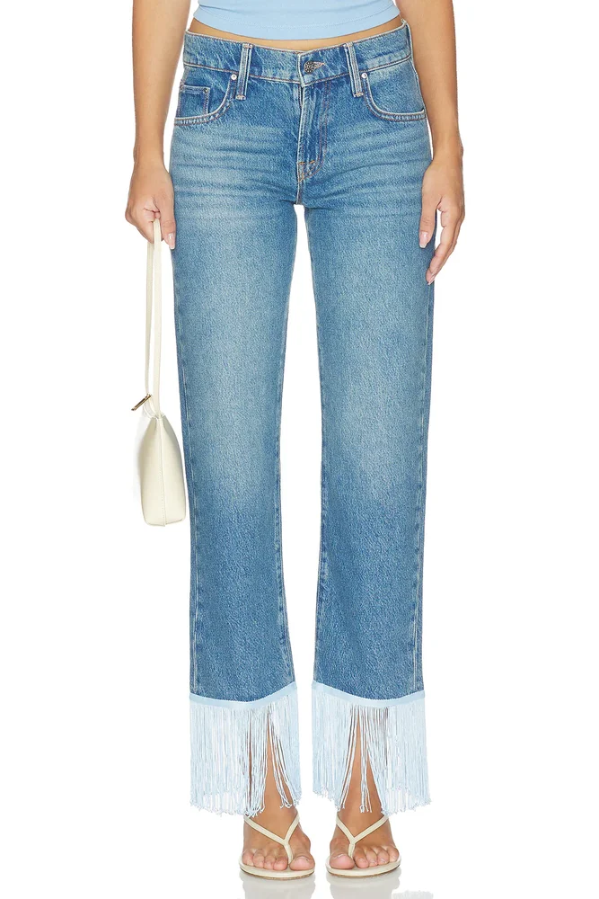 The Relish Fringe Ankle Jeans