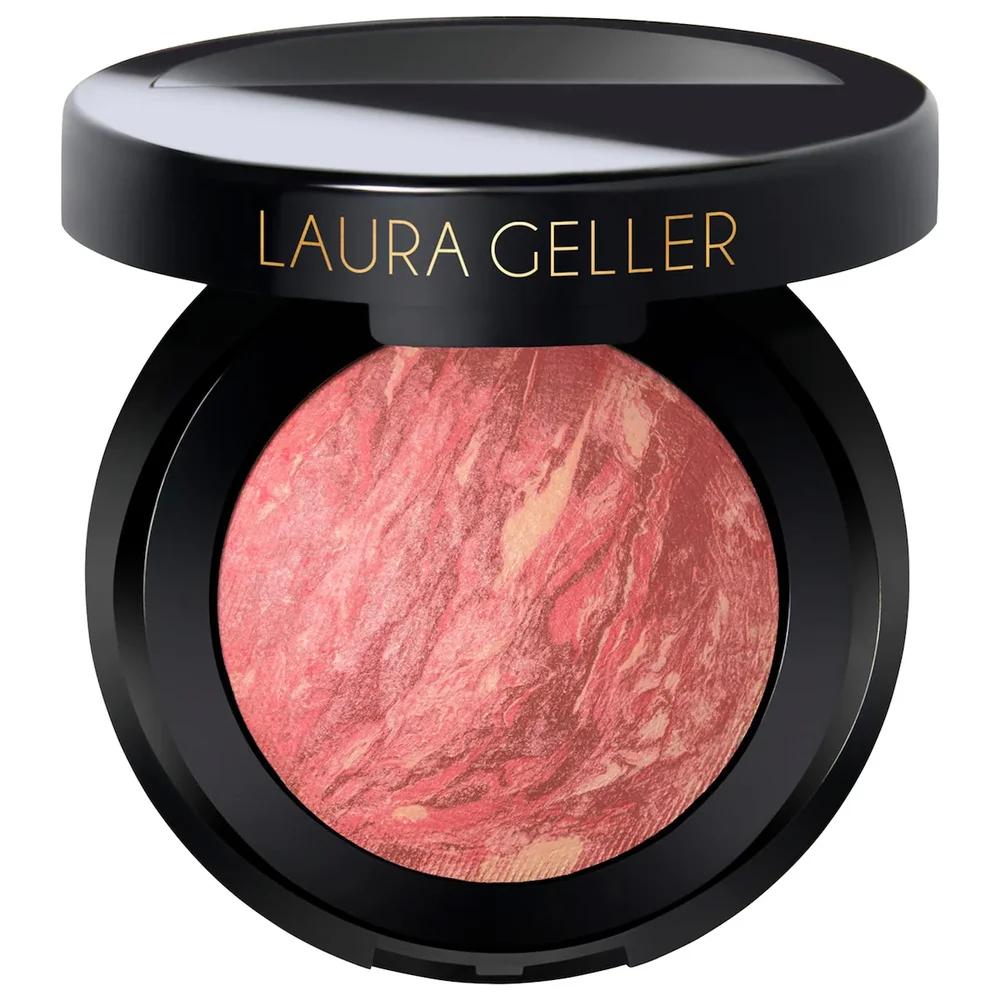 Blush and Brighten Marbleized Baked Powder Blush in Summer Orchid