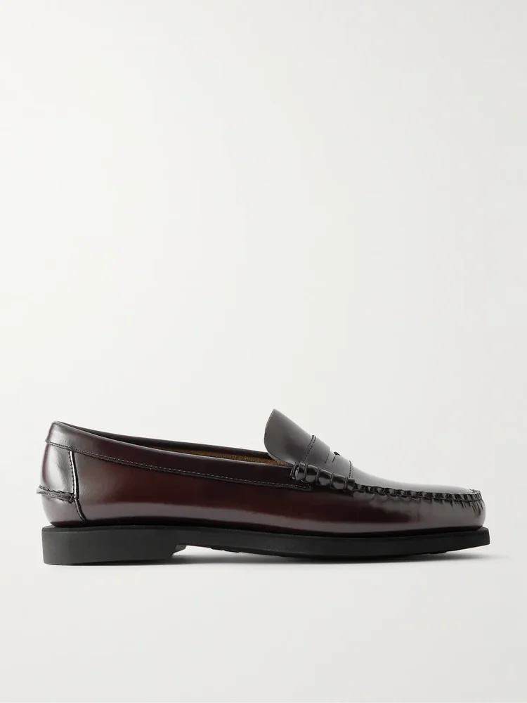 Dan Polaris Leather Penny Loafers