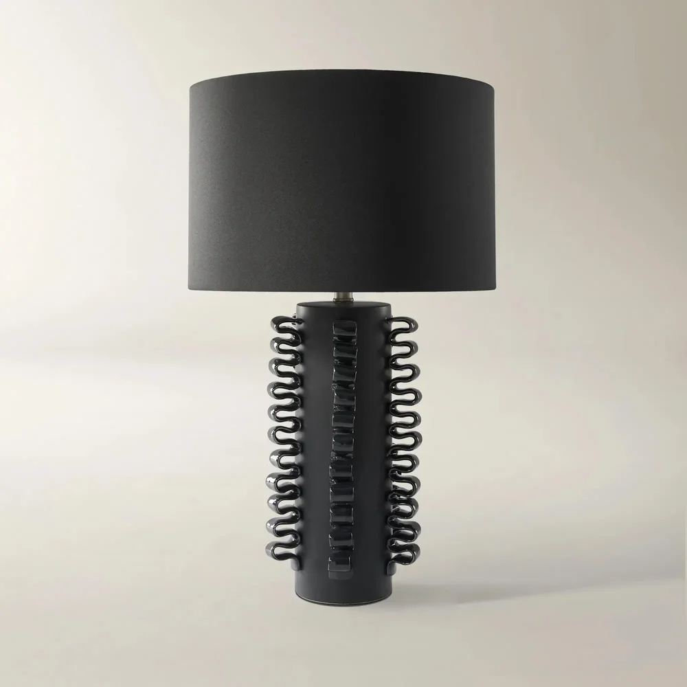 Anello Ruffle Ceramic Table Lamp