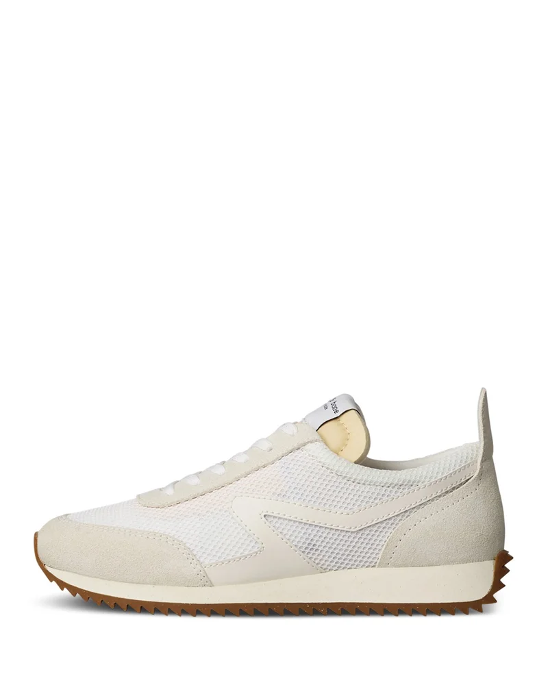 Women's Retro Mesh Lace Up Low Top Running Sneakers
