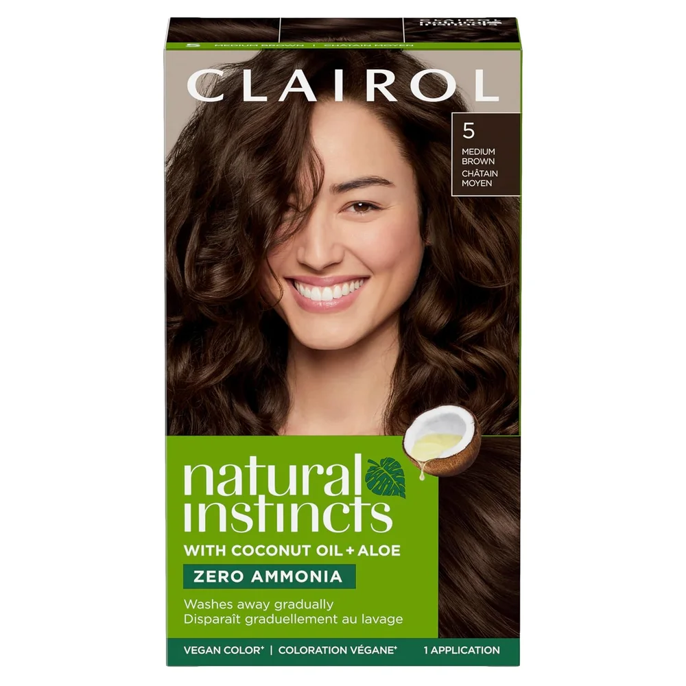 Natural Instincts Demi-Permanent Hair Color, 5 Medium Brown