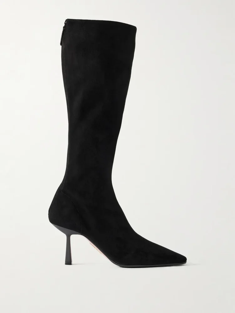 Sentier 75 suede knee boots