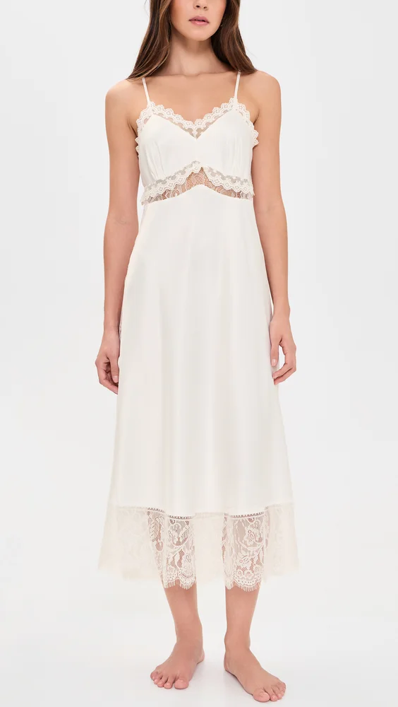 Solid Stretch Charm Gown