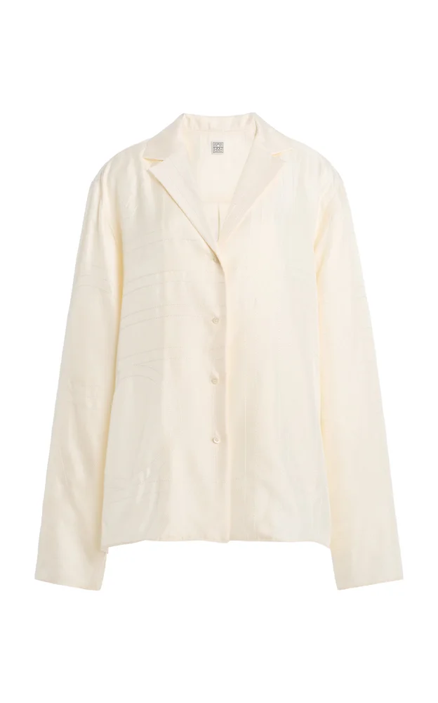 Organic Silk PJ Shirt