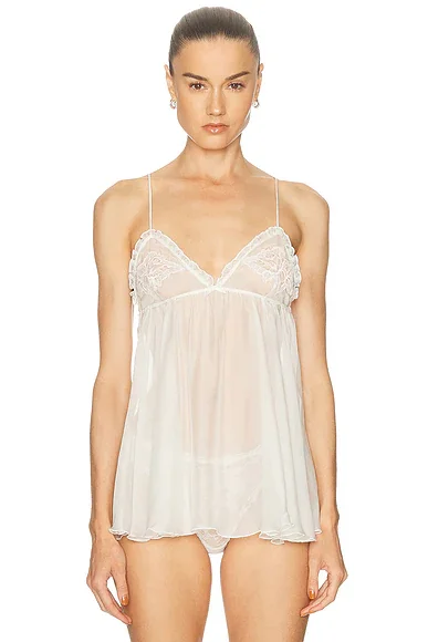 Romance Lace Babydoll Slip Dress