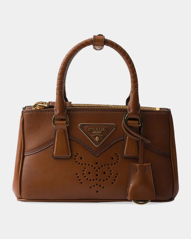 Galleria Small Leather Top-Handle Bag