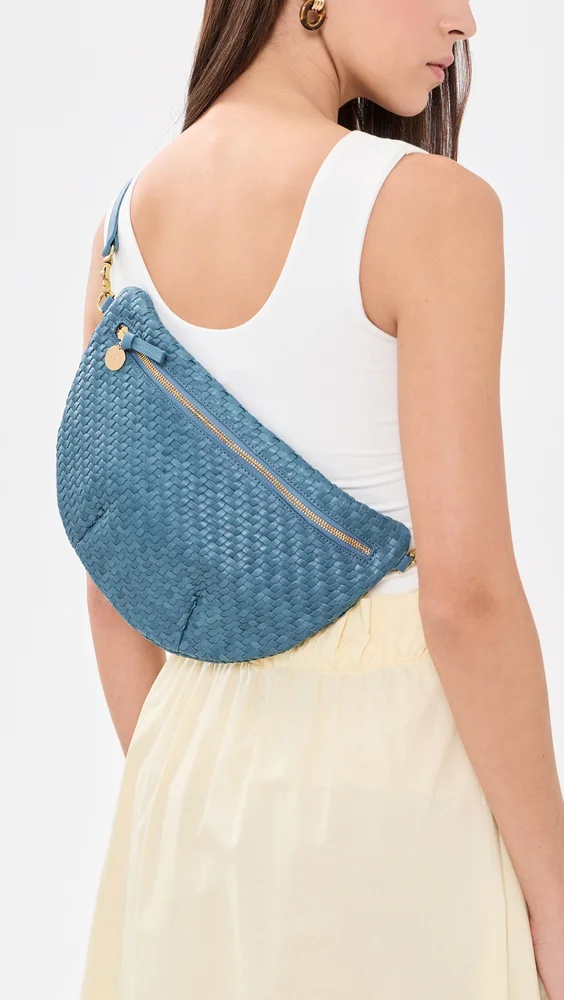 Grande Fanny Woven Belt Bag