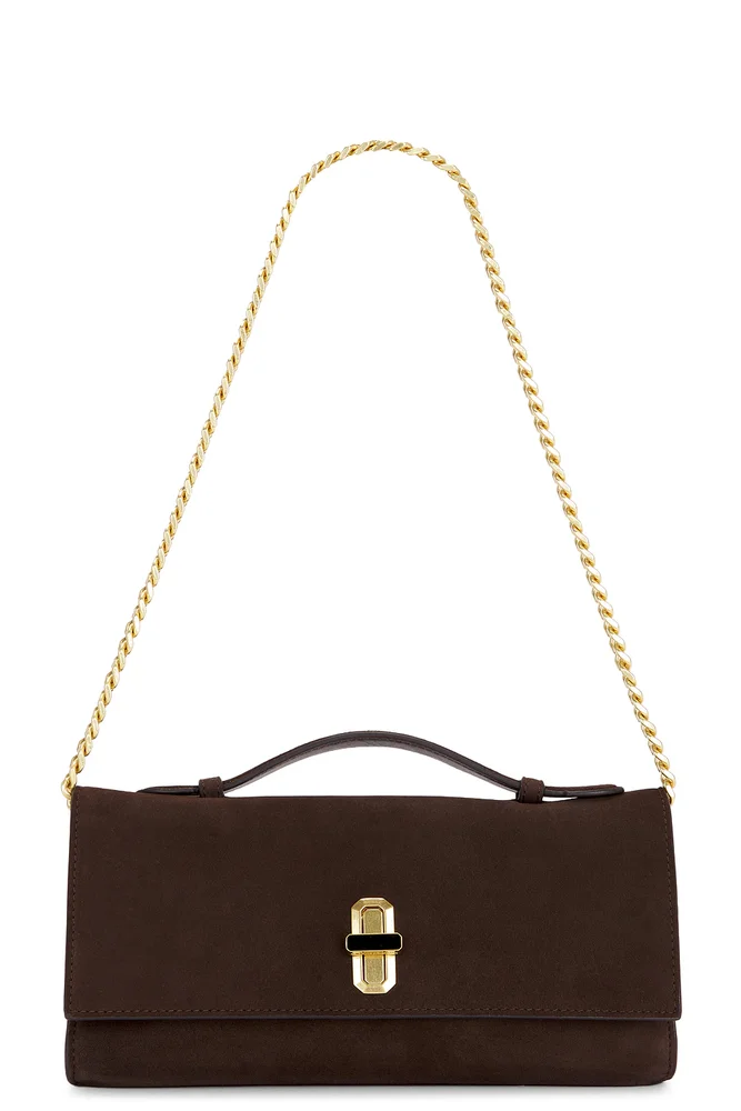 The Suede Heirloom Clutch Bag