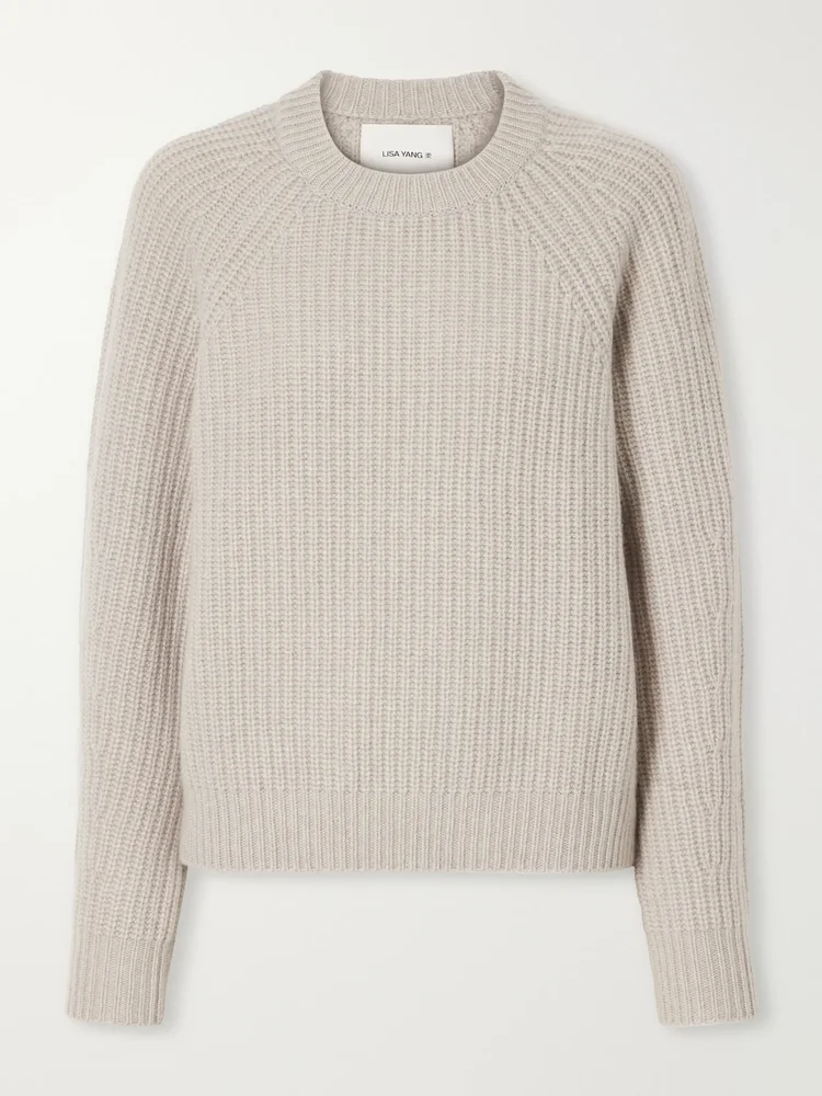 Miki ribbed cashmere sweater