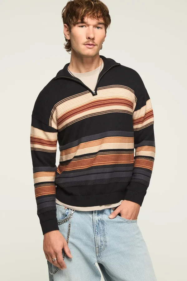 100% Cotton 3-Button Sweater Polo