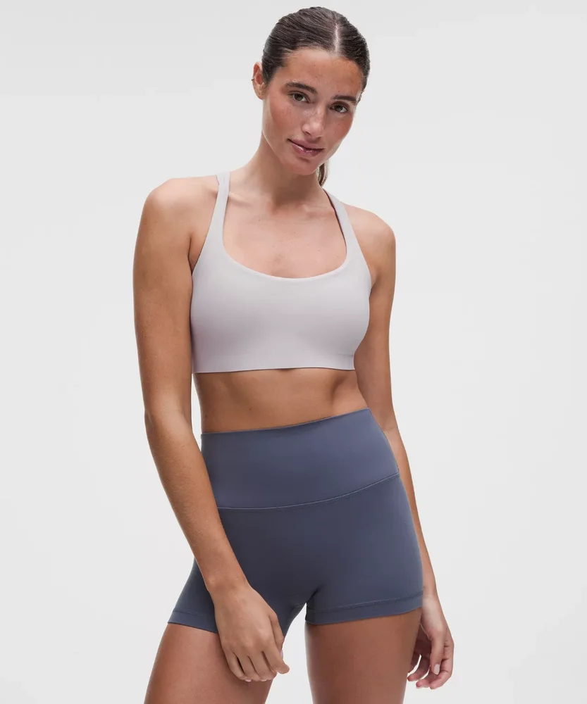 FlexyFlex Strappy Yoga Bra Light Support, A-C Cups